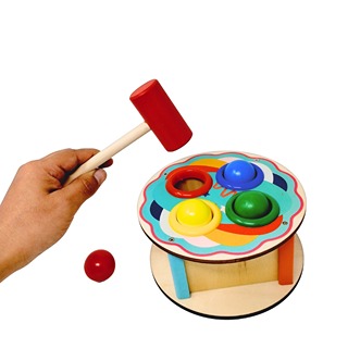 Caja Con Pelotas Para Martillar